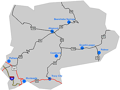 Grundy County Map