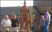 Coal Miner Statue